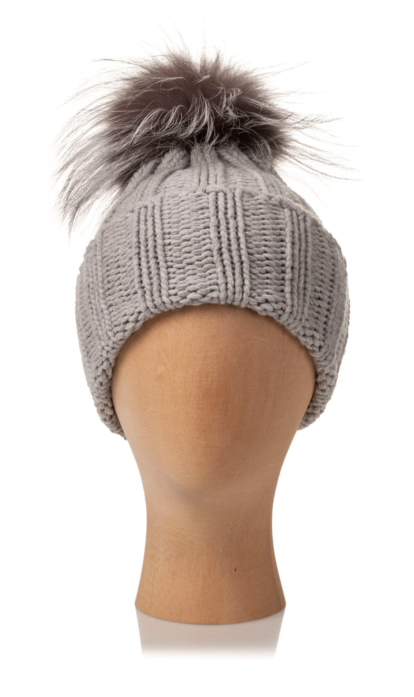 BEANIE WITH TURN-UP FOLD