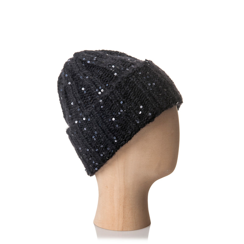 BEANIE WITH TURN-UP FOLD