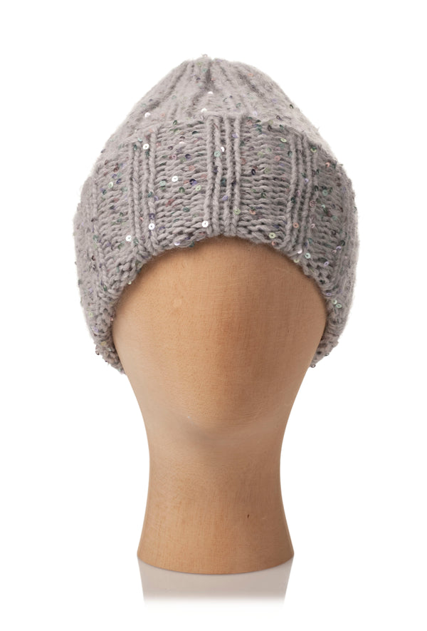 BEANIE WITH TURN-UP FOLD