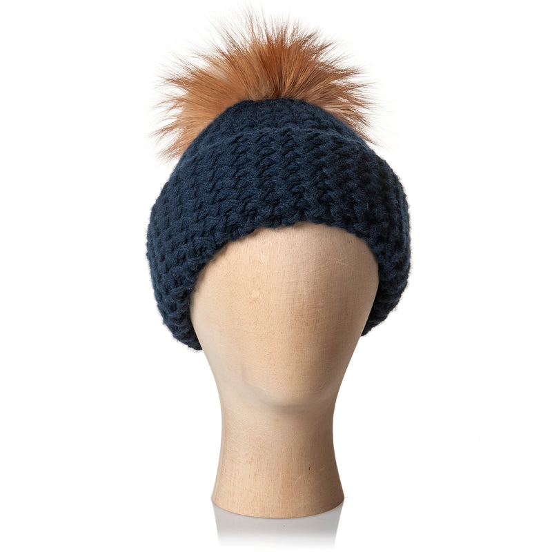 BEANIE WITH TURN-UP FOLD