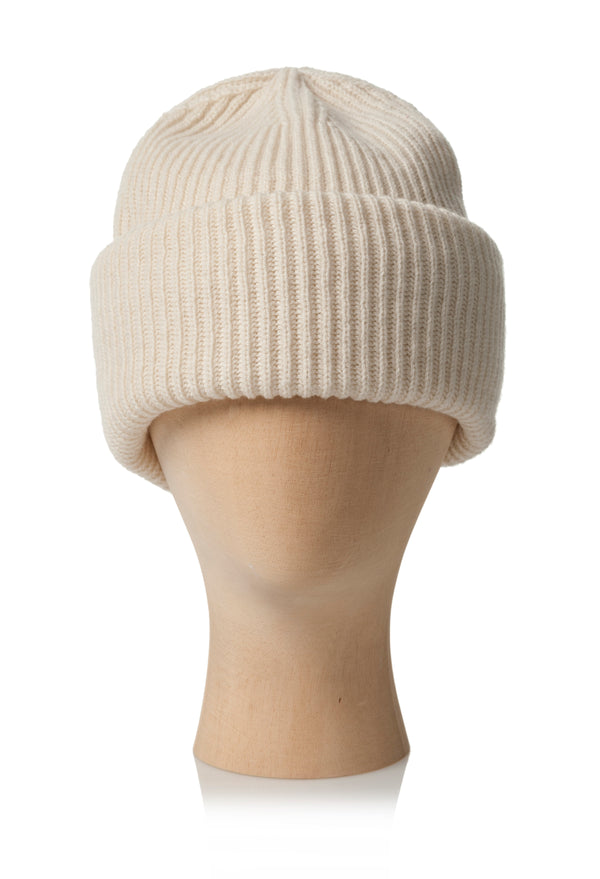 BEANIE WITH TURN-UP FOLD