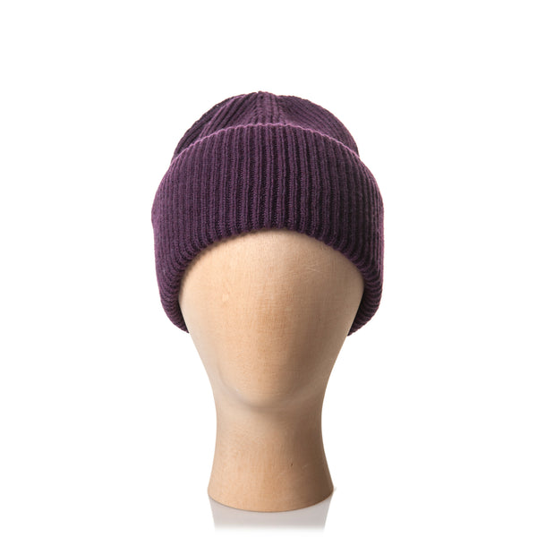 BEANIE WITH TURN-UP FOLD