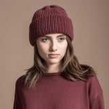 BEANIE WITH TURN-UP FOLD