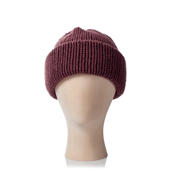 BEANIE WITH TURN-UP FOLD