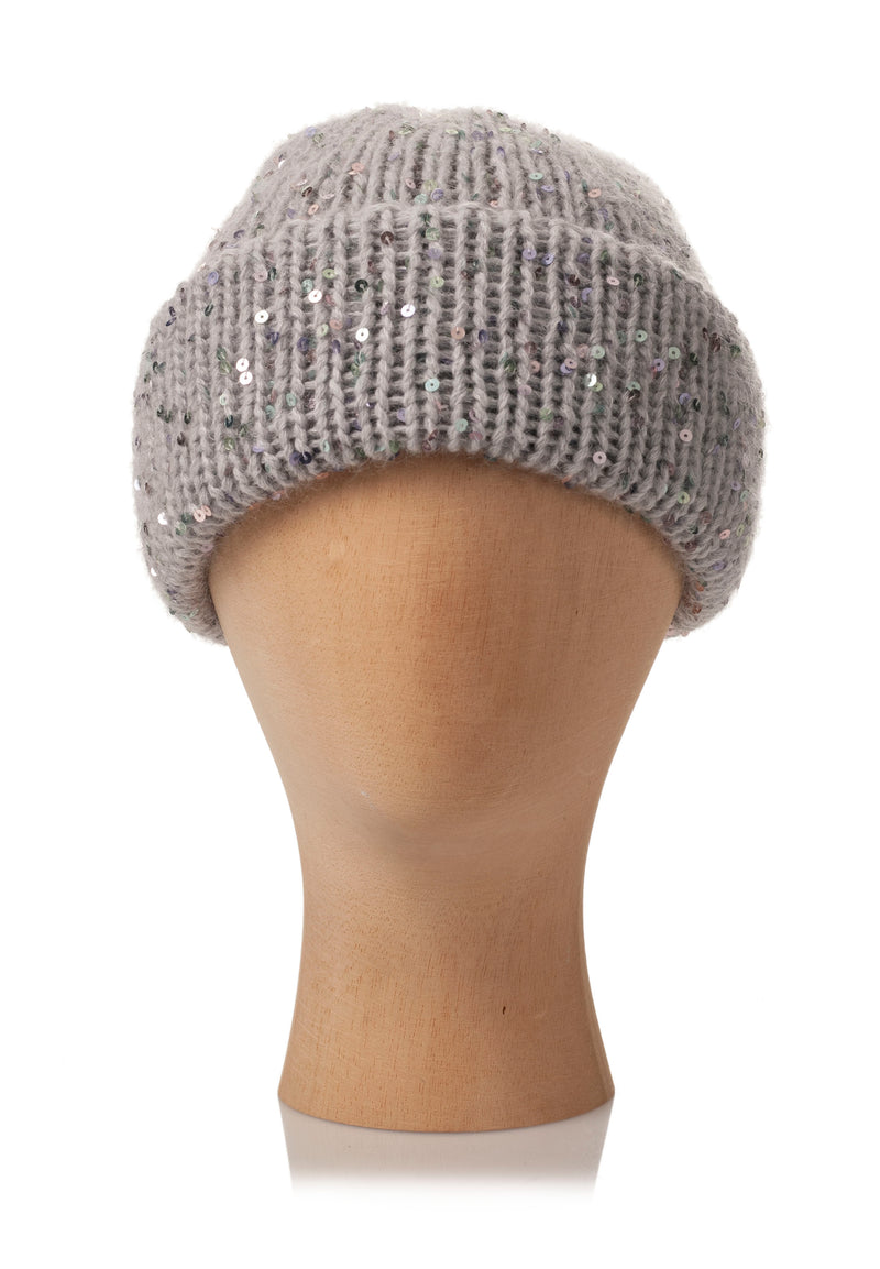 BEANIE WITH TURN-UP FOLD