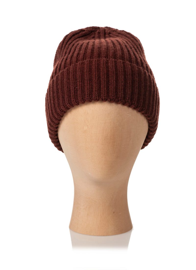 BEANIE WITH TURN-UP FOLD