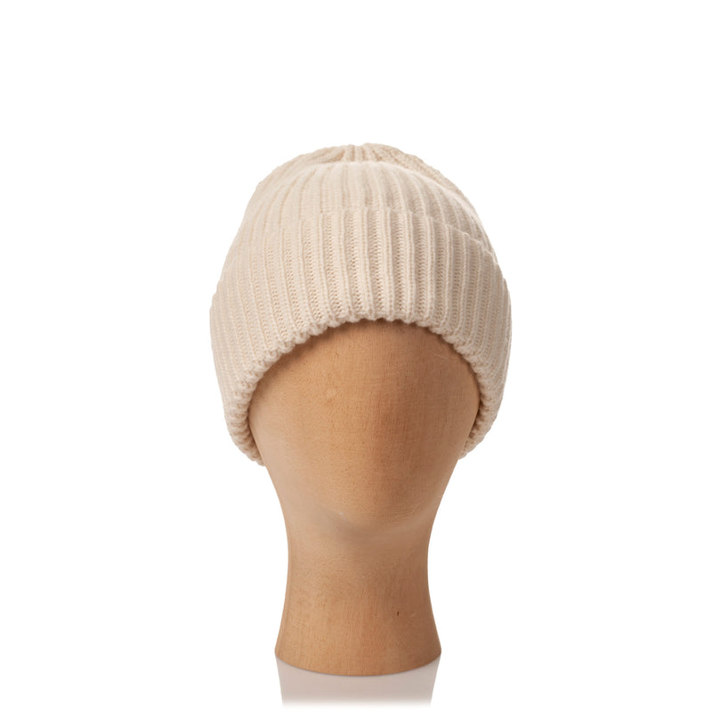 BEANIE WITH TURN-UP FOLD