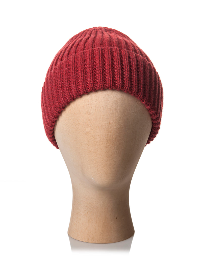 BEANIE WITH TURN-UP FOLD