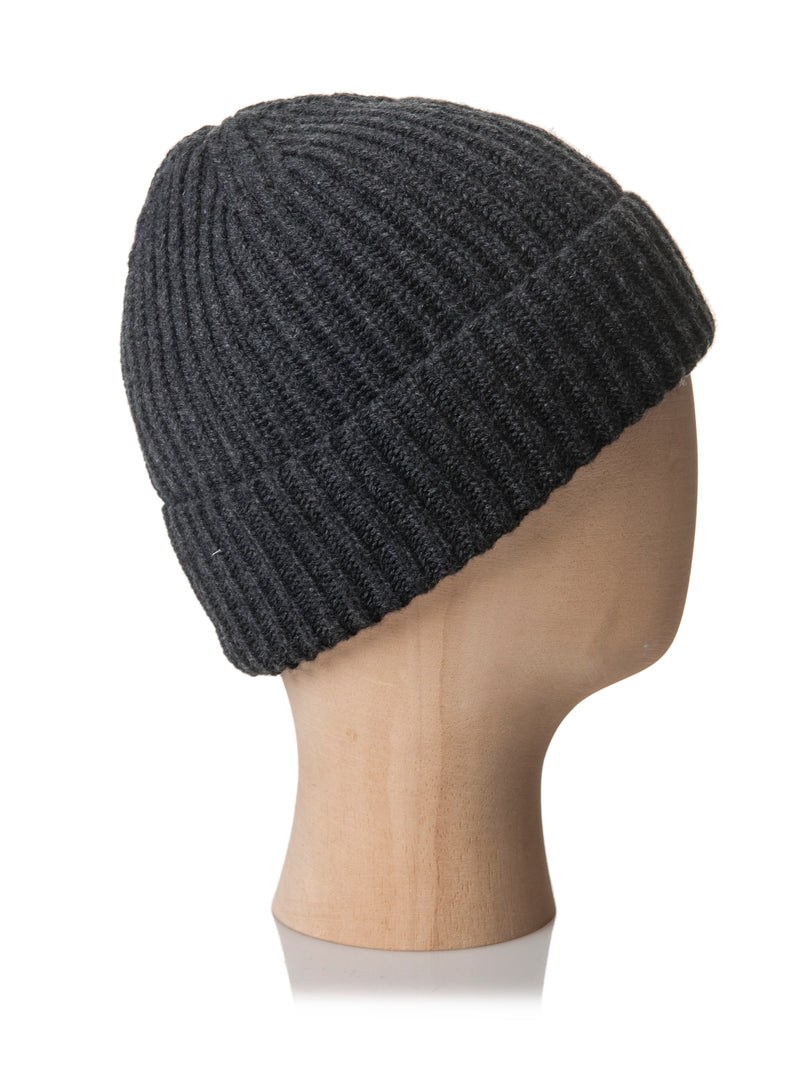 BEANIE WITH TURN-UP FOLD