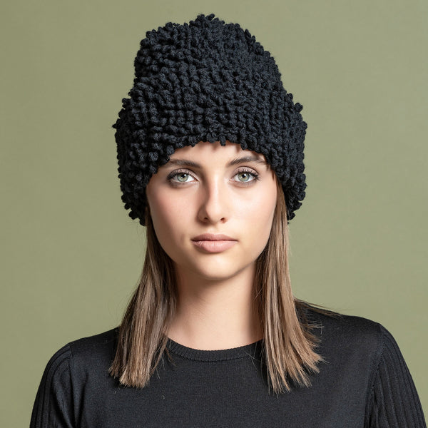 BEANIE WITH TURN-UP FOLD